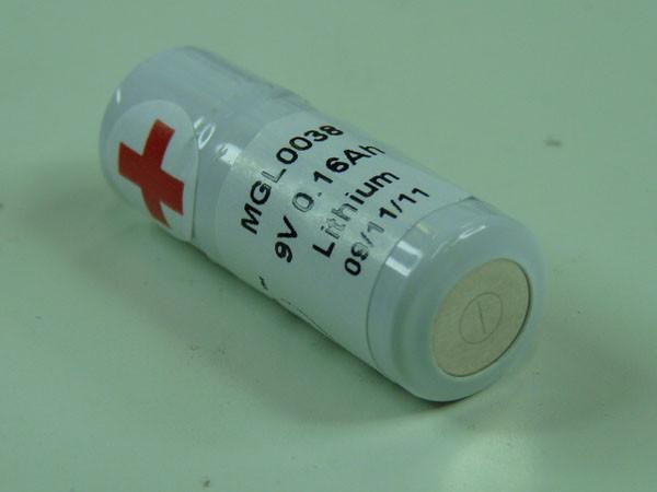 Batterie lithium 3x CR1/3N 3S1P ST4 - 9V 160mAh - Montage en bâton - Marque NX_0