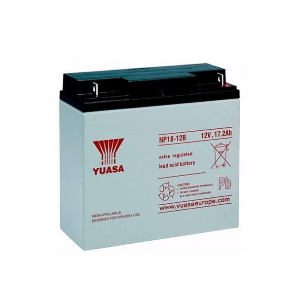 Batterie plomb AGM YUASA NP18-12B - 12V 17.2Ah - Connectique M5-M - Fiabilité et longue durée de vie_0