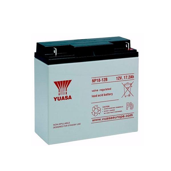 BATTERIE PLOMB AGM YUASA NP18-12B 12V 17.2AH M5-M_0