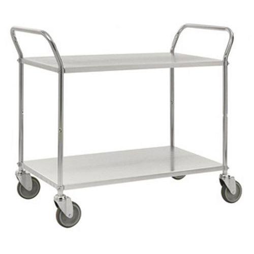 CHARIOT DE SERVICE AVEC REBORD 108 X 48 X 94 - KONGAMEK