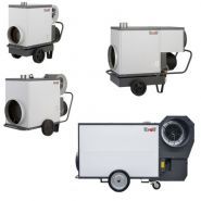 Chauffage infrarouge à fioul - Nevo - Puissance calorifique 25 kW - Générateur mobile KROLL série M25_0