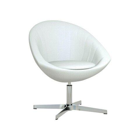 CHAUFFEUSE AJIO – SIMILI CUIR BLANC