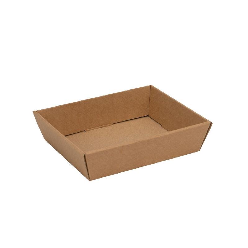 Corbeille carton kraft 28.5x21x5.5cm - par 25_0