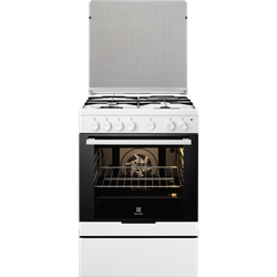 Cuisinière à gaz EKM6130AOW - Multifonction avec four auto-nettoyant_0