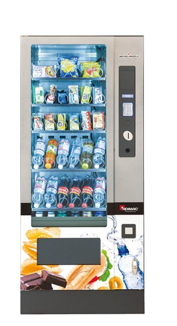 Distributeur automatique pour exterieur de snacking / boissons fraiches type ad6_0