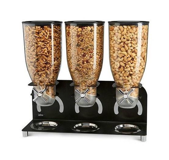 Distributeur de cereales triple sur support 3x3,5l_0