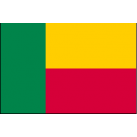 DRAPEAU BÉNIN : DIMENSIONS - 200 X 300 CM