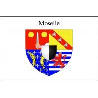 DRAPEAU MOSELLE : DIMENSIONS - 50 X 75 CM