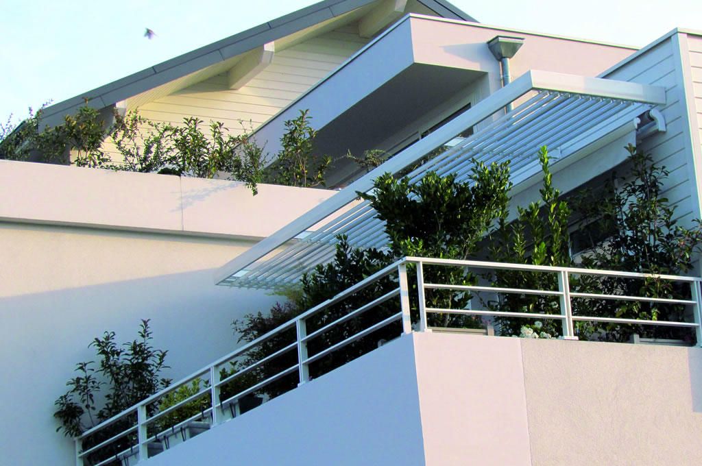 Feria - Garde-corps en aluminium avec lisses axées - Modèle Horizal_0