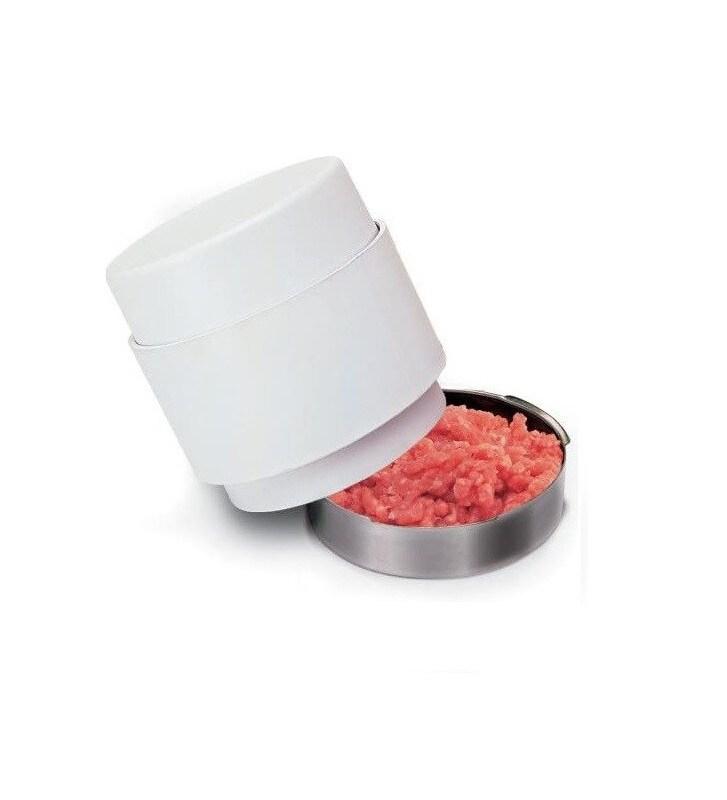 Ghidini Cipriano presse à hamburger en nylon avec récipient en acier - 8001603000260_0