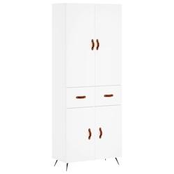 Helloshop26 - Buffet bahut commode armoire meuble de rangement organisateur cuisine salle de séjour salon haut 69,5 x 34 x 180 cm 02_0032671 - 300021_0