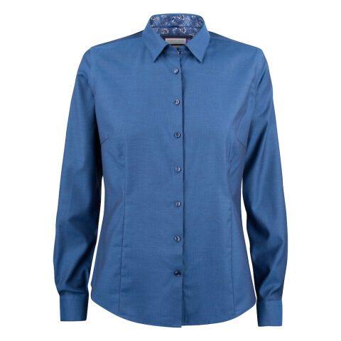 J.HARVEST & FROST PB142 OXFORD CHEMISE FEMMES BLEU - TAILLE M