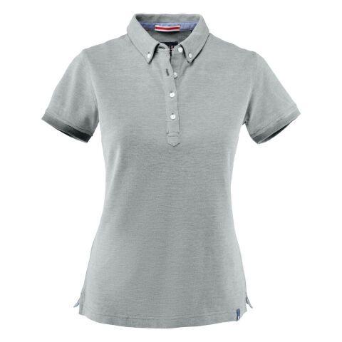 JAMES HARVEST LARKFORD POLO PIQUE FEMMES GRIS MÉLANGE - TAILLE XL