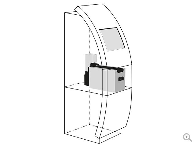 Kiosk KC200 - KC200B - Imprimante RFID Evolis - Impression simple et double face - Volume annuel : + de 30 000 cartes_0
