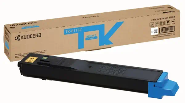 KYOCERA TK-8115C Cartouche de toner 1 pièce(s) Original Cyan_0