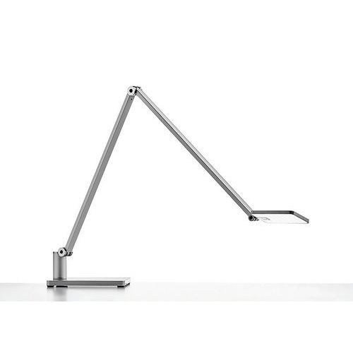 LAMPE DE BUREAU 3000K ARGENT AVEC PLAQUE DE BASE - NOVUS