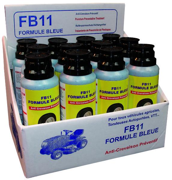 LIQUIDE ANTI-CREVAISON 250ML FB11 FORM. BLEUE