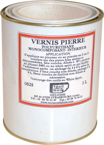 VERNIS POUR PIERRE.