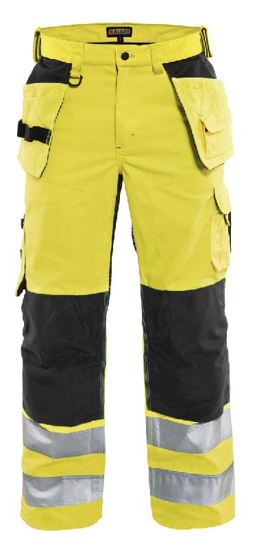 PANTALON ARTISAN AÉRÉ HAUTE VISIBILITÉ TAILLE 40C - MANUTAN COLLECTIVITÉS