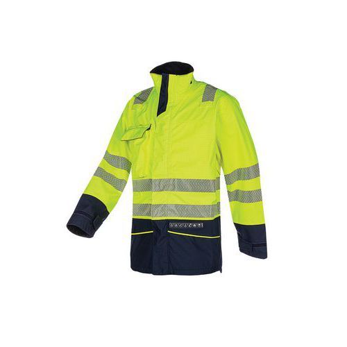PARKA ÉTANCHE HAUTE VISIBILITÉ PROTECTION ARC TORVIK JAUNE L - SIOEN