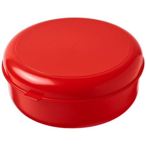 Pasta box ronde Miku en plastique - référence 21081302 - grand récipient avec couvercle à clipser_0
