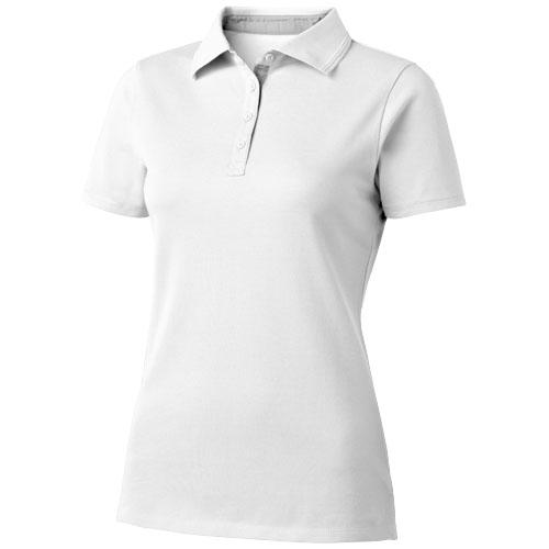 Polo femme Hacker 33097012 - col côte en tricot plat - maille piquée 100% coton - 220 g/m²_0