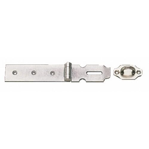 PORTE-CADENAS DE CAISSE - ACIER ROULÉ ZINGUÉ - LONGUEUR 235 MM BRICOZOR