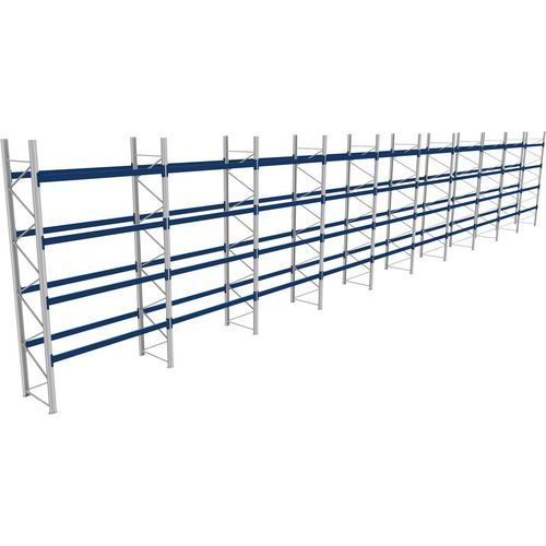 RACK 1 DÉPART + 9 SUIVANTS LXLXH 2700X28400X5000 600KG 4 NIV - BITO