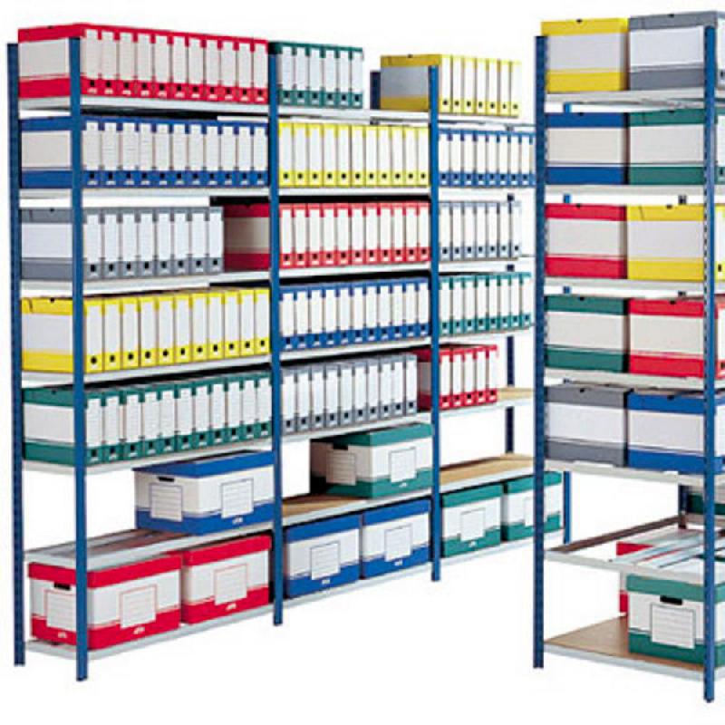 RAYONNAGE ARCHIVES MAXIPRO - SIMPLE FACE - L. 150 X P. 35 CM - ELEMENT SUIVANT
