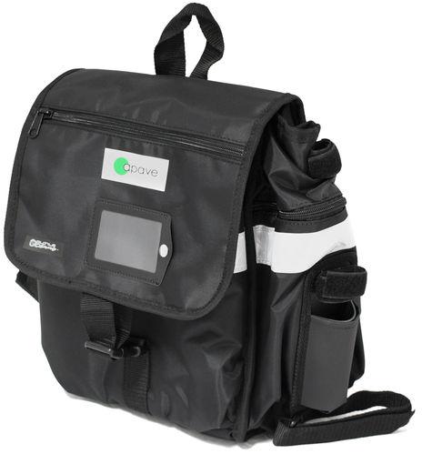 SAC À DOS + CARCAN PERCHETTE NOIR LOGOTÉ - OTOSD403523-MA