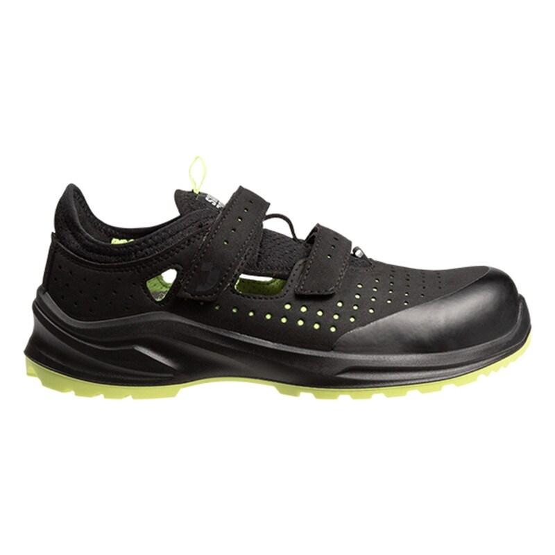 Safety Jogger - Sandales de sécurité végan ultra-respirantes MODULO noir et vert S1PS http://carbonn.Fr/img/co/378.Jpg Taille 42 - 42 matière synt_0