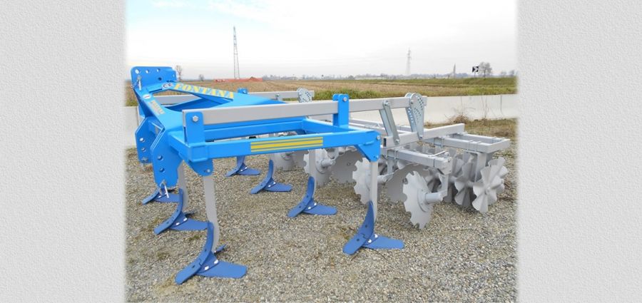 Série RD - Cultivateur agricole Fontana S.R.L. - Machine avant avec sous-socs et disques_0