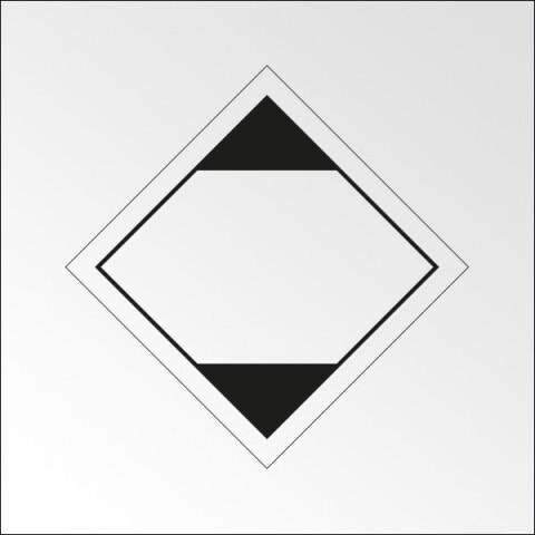 SIGNALISATION DE TRANSPORT NORMALISÉE ADR - QUANTITÉ LIMITÉE LQ11 - 300 X 300 MM - PLAQUE MAGNÉTIQUE