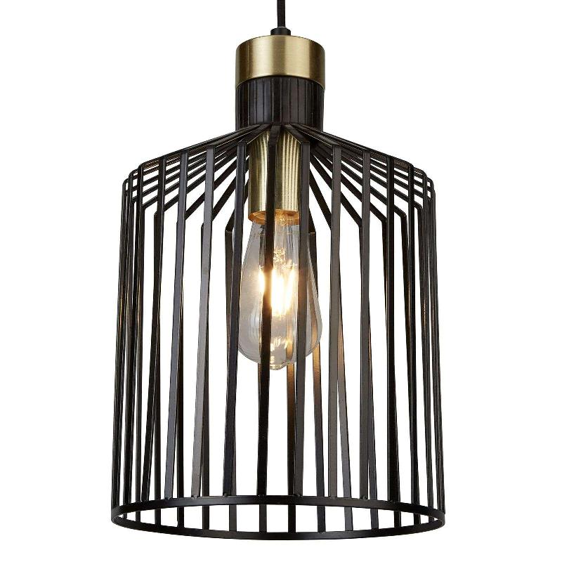 SEARCHLIGHT SUSPENSION BIRD EN MÉTAL, Ø 22 CM