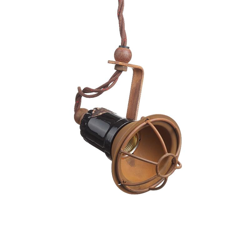 FERROLUCE SUSPENSION C1660/1 AVEC CAGE, NOIRE