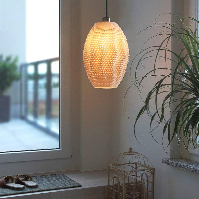 TAGWERK SUSPENSION KORAL OLIVE EN BIOMATÉRIAU, LIN