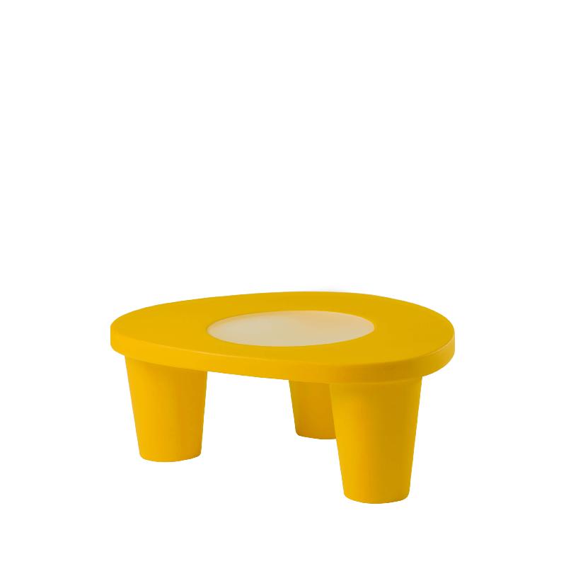 Table basse low lita de SLIDE - jaune_0