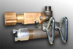 Vannes de distribution de granulat - commande pneumatique - réglage millimétrique - compatible GRITCO_0