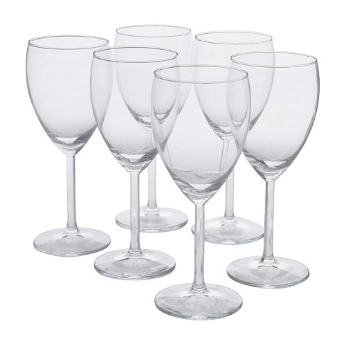 Verres de table à vin blanc transparent svalka_0