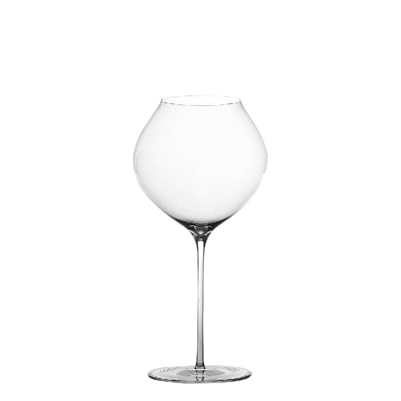 Zafferano Ultralight Verre De Dégustation À Vin 77 Cl - Lot De 2 Pièces En Verre Cristallin Sans Plomb Artisanal, Design Ultraléger - transparent_0
