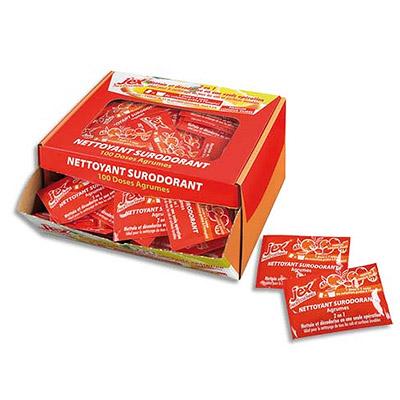 100 DOSES DE NETTOYANT SURODORANT JEX - PARFUM AGRUMES