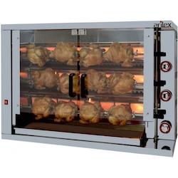 Rôtissoire à Gaz avec 3 Broches - Arilex - 0641094832353_0