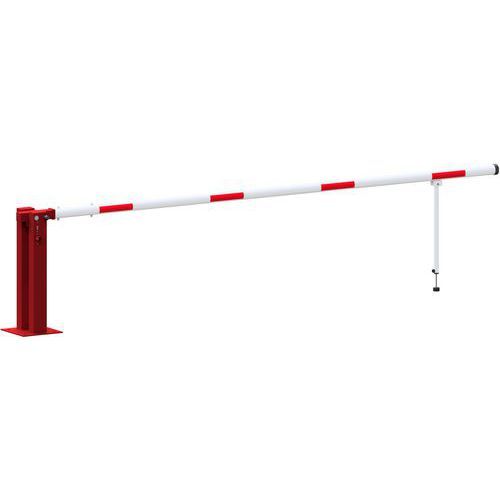 BARRIÈRE MANUELLE BÉQUILLE OSCILLANTE AVEC SERRURE-4000 MM - SCHAKE