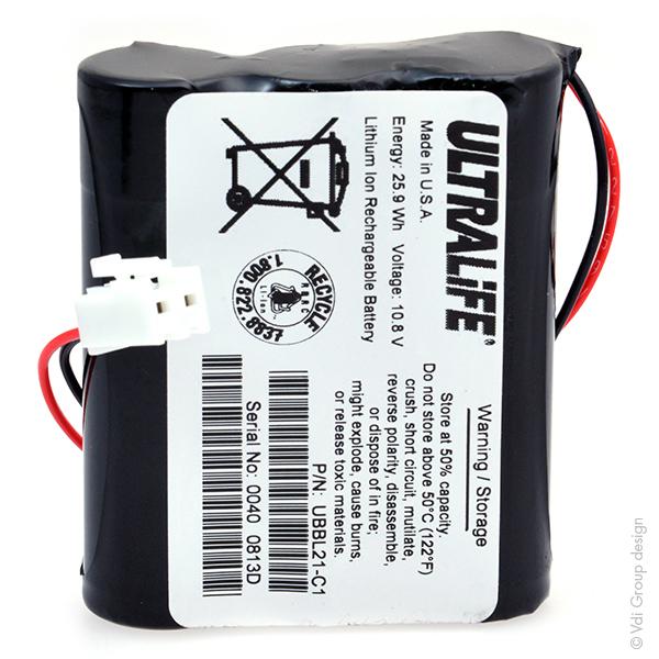 BATTERIE LI-ION 3S1P UBBL21-C1 10.8V 2.4AH_0