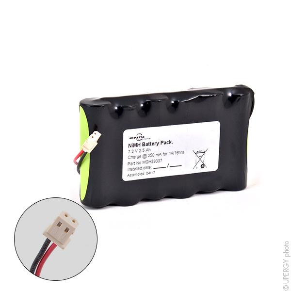 BATTERIE NIMH 6X AA NX 6S1P ST1 7.2V 2.5AH 5264_0