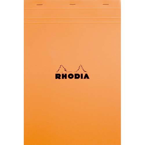 BLOC DE BUREAU RHODIA - 80 G - 21 X 29,7CM - PETITS CARREAUX - 80 FEUILLES MICROPERFOREES DETACHABLES - LOT DE 5