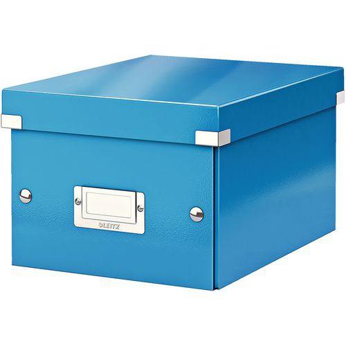 BOÎTE DE RANGEMENT LEITZ CLICK & STORE PETIT FORMAT BLEU