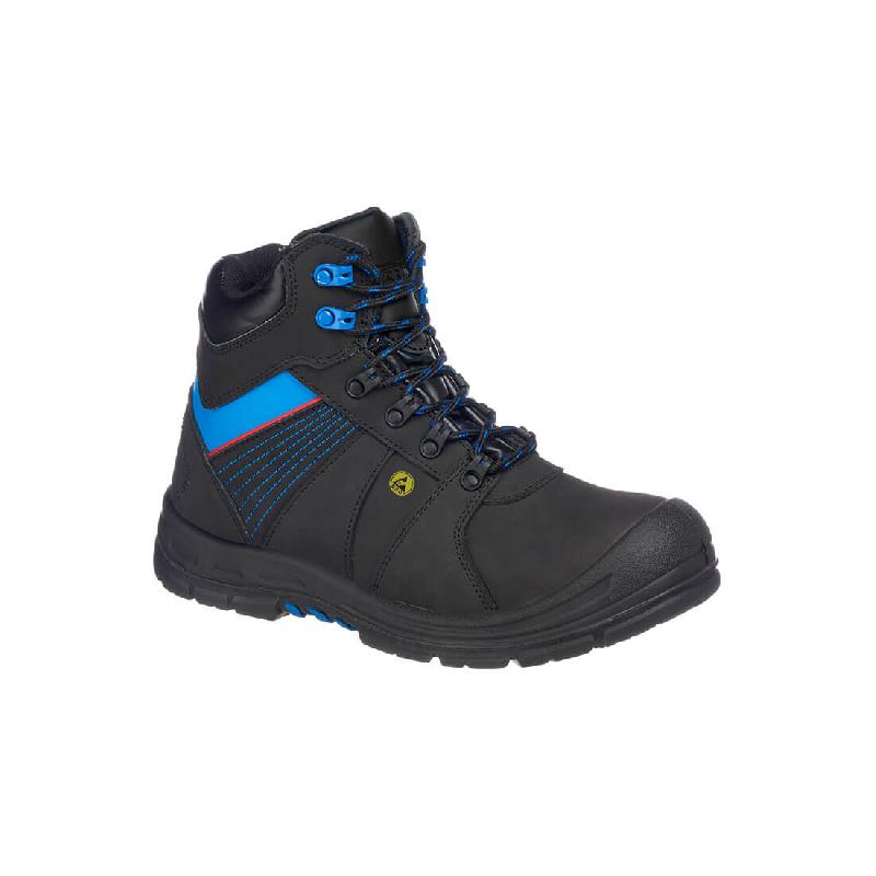 Botte Compositelite Protector S3 ESD HRO FD37 Noir/Bleu Portwest - Noir/Bleu / 40_0
