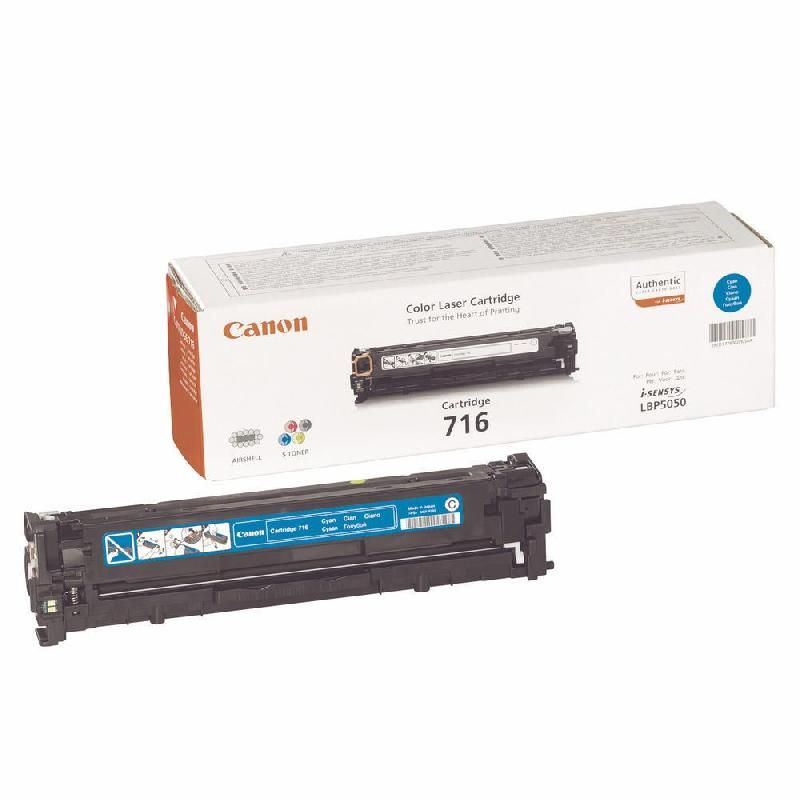 CANON TONER ORIGINAL 716 C (1979B002) - COULEUR: CYAN