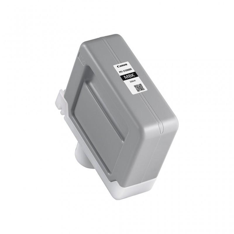 Cartouche d'encre Canon PFI-310 - Noir mat 330 ml - Compatible avec traceurs IPF TX-2000, TX-3000, TX-3000MFPT36, TX-4000, TX-4000MFPT36_0